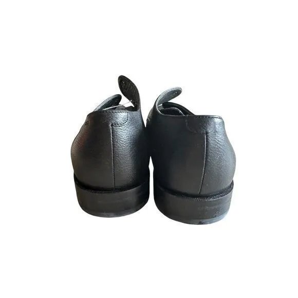 BOSS GRAINED-LEATHER DERBY SHOES WITH ANTI-SLIP SOLE SZ‎ 7 (No Laces)
