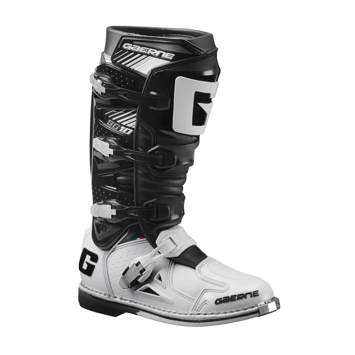 Botas de Moto Sg-10 Negro Blanco Gaerne