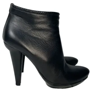 Bottega Veneta Ankle Boots in Black Leather