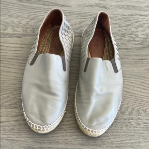 Bottega Veneta Gray Loafers Slip-On Shoes