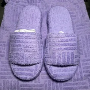 Bottega Veneta Purple Sandals Slides Slippers Brand New Never Worn.