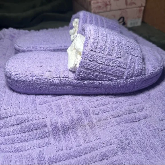 Bottega Veneta Purple Sandals Slides Slippers Brand New Never Worn.