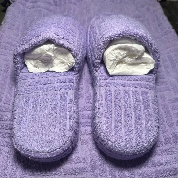 Bottega Veneta Purple Sandals Slides Slippers Brand New Never Worn.
