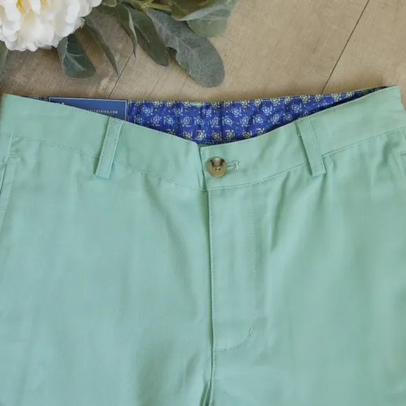Boy's Dressy Shorts Green Flat Front J Bailey/Bailey Boys NWT Size 10