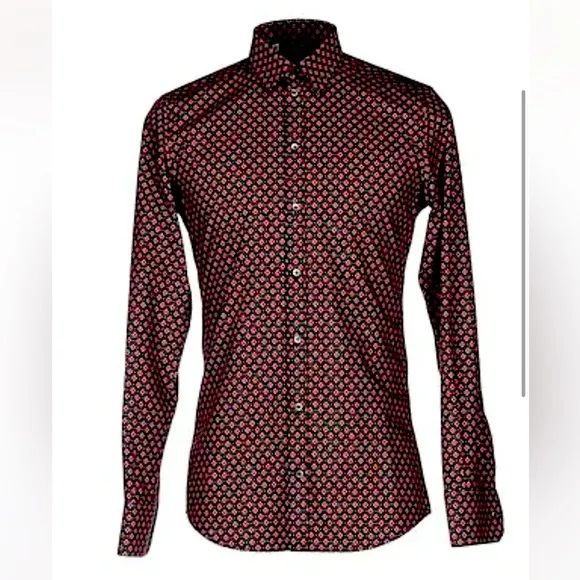 Brand New Dolce &amp; Gabbana Gold Dress Shirt Size 15/38.