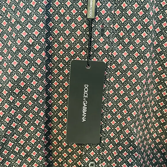 Brand New Dolce &amp; Gabbana Gold Dress Shirt Size 15/38.
