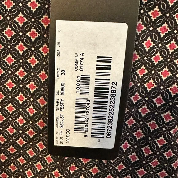 Brand New Dolce &amp; Gabbana Gold Dress Shirt Size 15/38.