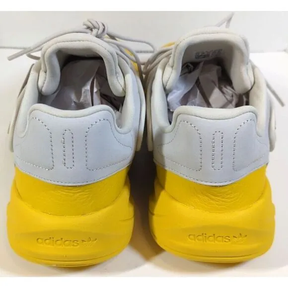 Brand New Mens Adidas Ozelia 'Aluminum Bold Gold' Athletic Sneakers Size 14