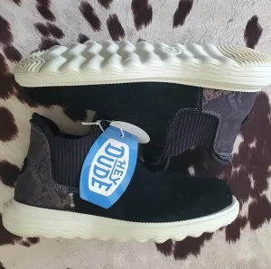 Branson W Suede Novalty Snakeskin Size 9