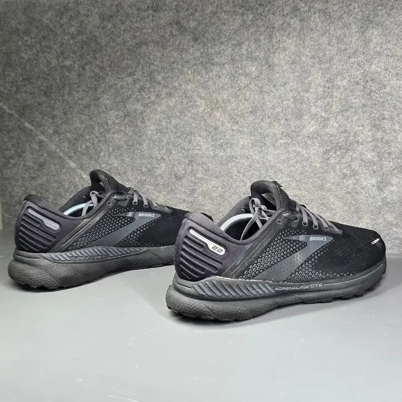 Brooks Adrenaline GTS 22 Running Shoes Cushioned Support Black Mens 13 Wide (2E)