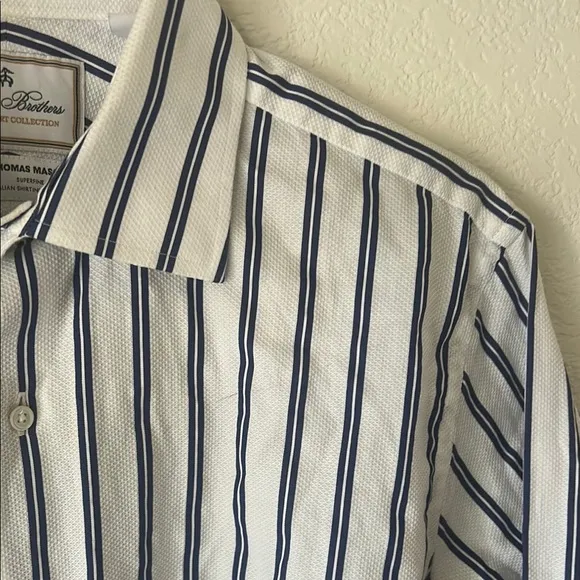 Brooks Brothers Luxury Collection Regent Fit 16/32 Thomas Mason