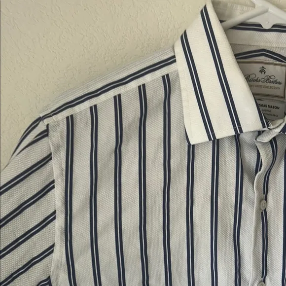 Brooks Brothers Luxury Collection Regent Fit 16/32 Thomas Mason