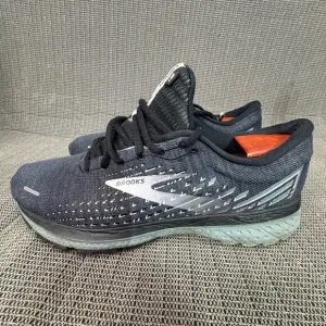 Brooks Ghost 13 Mens Size 11.5M Black &amp; Gray Road Running Shoes