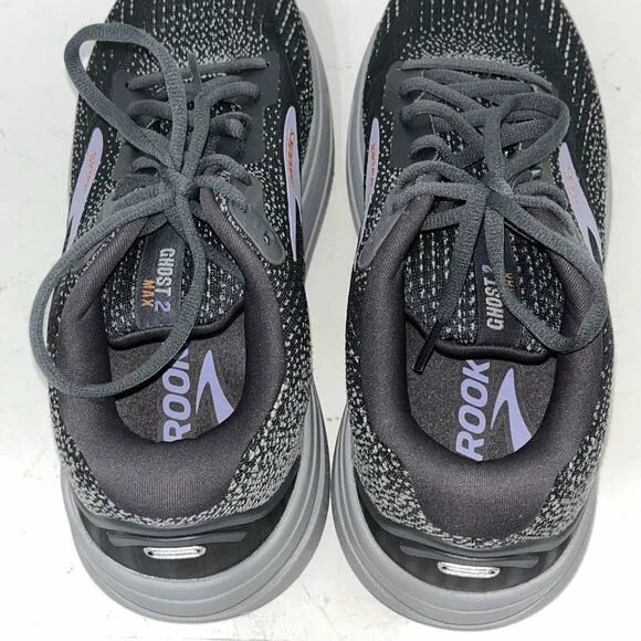 Brooks Ghost Max 2 Womens Size 9 WIDE Cushioned Running Athletic Jogging Shoes
