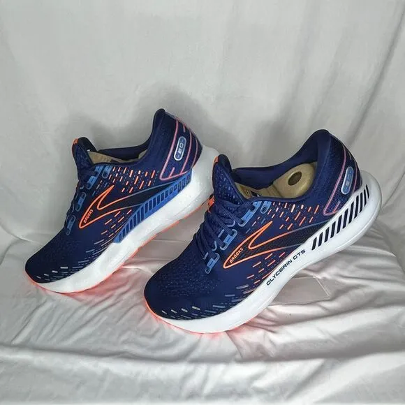 Brooks‎ Glycerin GTS 20 Blue &amp; Orange Multiple Sizes, NWOT