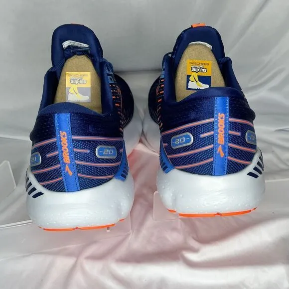 Brooks‎ Glycerin GTS 20 Blue &amp; Orange Multiple Sizes, NWOT