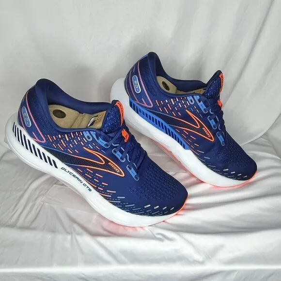 Brooks‎ Glycerin GTS 20 Blue &amp; Orange Multiple Sizes, NWOT