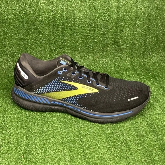 Brooks Mens Adrenaline GTS 22 Running Shoes 11.5 D Comfort Cushioned Gym