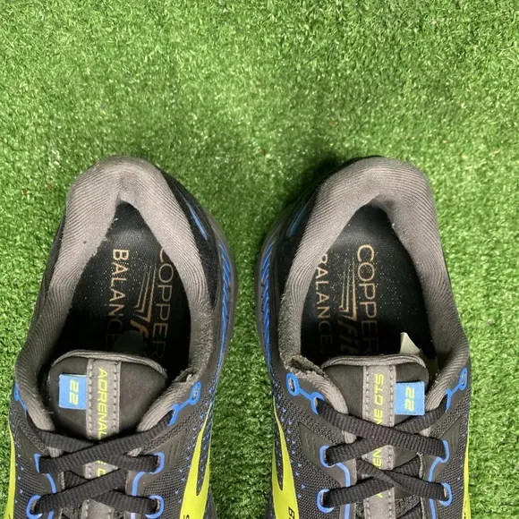 Brooks Mens Adrenaline GTS 22 Running Shoes 11.5 D Comfort Cushioned Gym