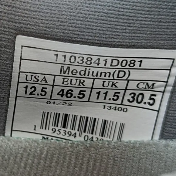 Brooks Men's Glycerin 20 Running Shoes 12.5 Gray  Comfort Cushioned