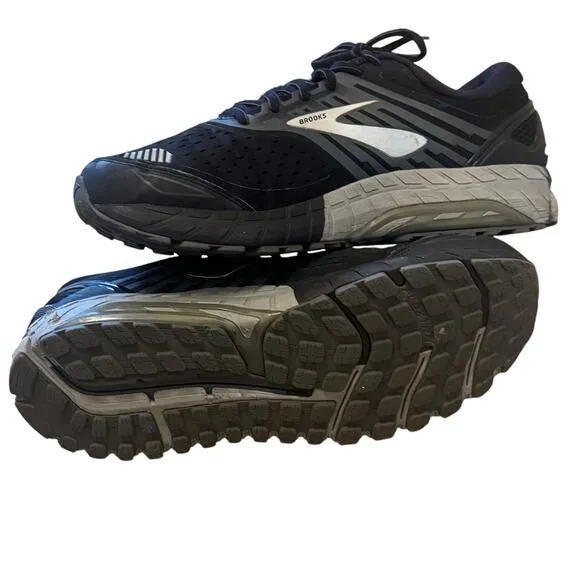 Brooks Men's Glycerin GTS 21 Black Running Shoes Flexible Size 14D