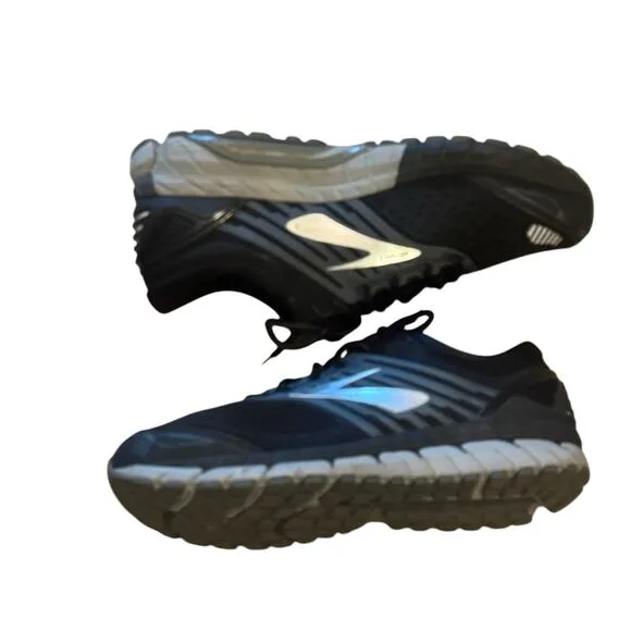 Brooks Men's Glycerin GTS 21 Black Running Shoes Flexible Size 14D
