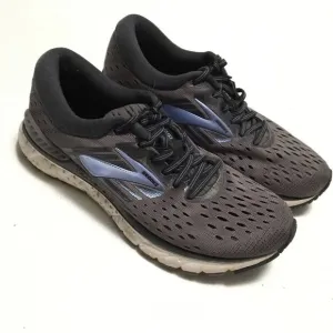 Brooks Transcend 6 Running Athletic Shoe Sneaker Cushioned Gray Blue Women 7
