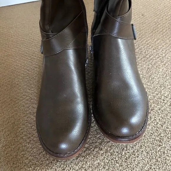 Brown Leather Boots
