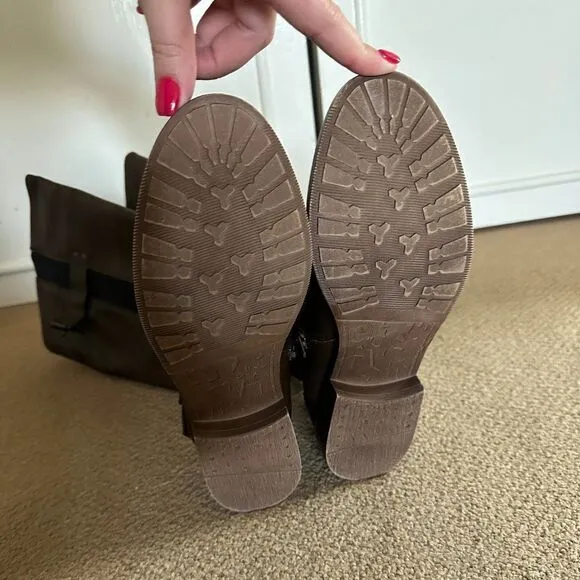 Brown Leather Boots