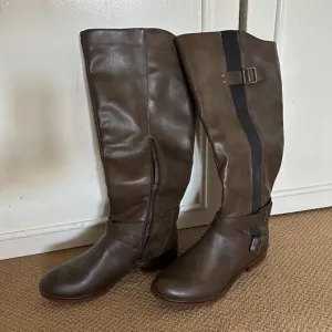 Brown Leather Boots