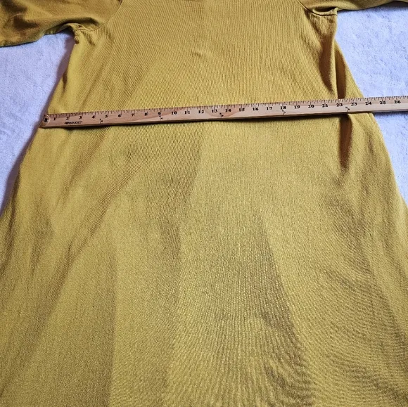 Bryn Walker 100% Cotton Oversized Shift Dress Size Small Lagenlook Minimalist