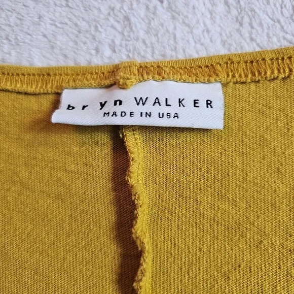 Bryn Walker 100% Cotton Oversized Shift Dress Size Small Lagenlook Minimalist