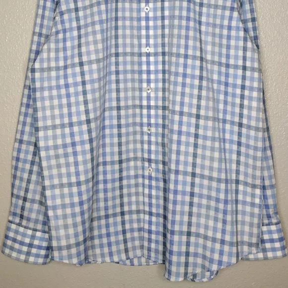 Bugatchi Men's Luxury Cotton Classic Fit Long Sleeve Casual Button Dress Shirt