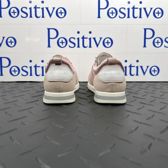 Buscemi Ventura Kid Rosa Leather Sneakers US 10 EU 27
