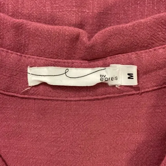 by Egreis Maybel Minimalist shirt Dress in Pink Medium