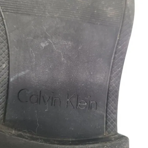 Calvin Klein Mens‎ Ankle Boots Clarke Black  Size 11M 34F0685