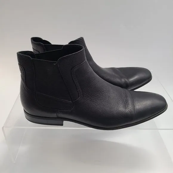Calvin Klein Mens‎ Ankle Boots Clarke Black  Size 11M 34F0685