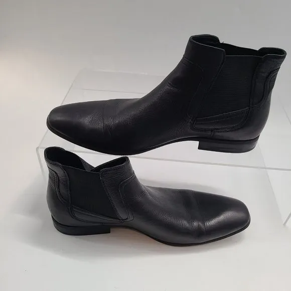 Calvin Klein Mens‎ Ankle Boots Clarke Black  Size 11M 34F0685