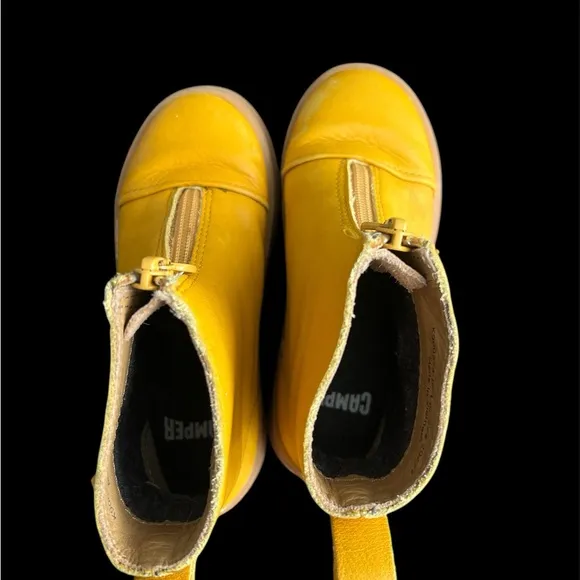 Camper mustard yellow Brutus Boots sz 27