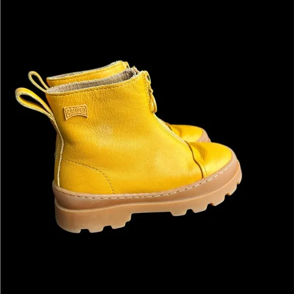Camper mustard yellow Brutus Boots sz 27
