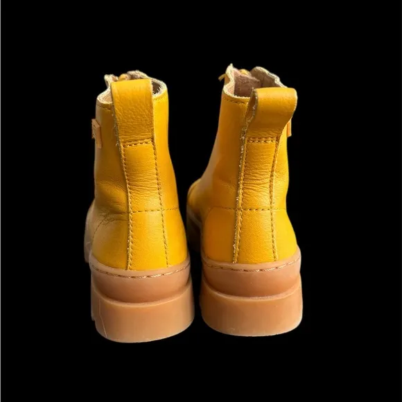 Camper mustard yellow Brutus Boots sz 27
