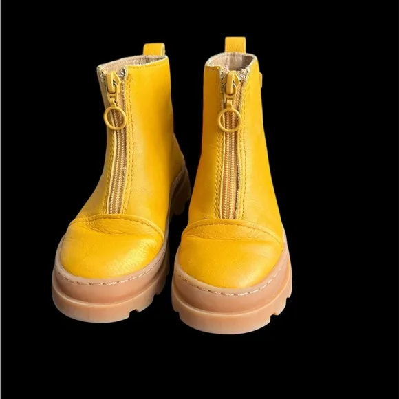 Camper mustard yellow Brutus Boots sz 27