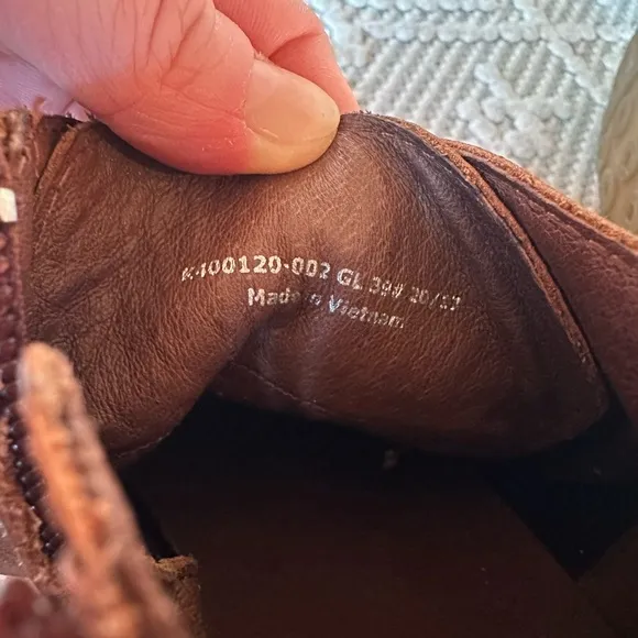 Camper Women’s Peu Ankle Boots Brown Leather (Size 39EU)