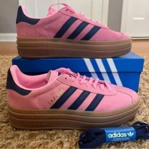 Casual shoes Adidas Originals Gazelle Bold W Pink Glow Gum Platform