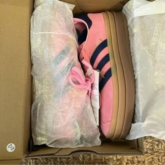 Casual shoes Adidas Originals Gazelle Bold W Pink Glow Gum Platform