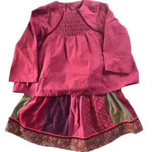Catimini Atelier 2T dressy skirt and top
