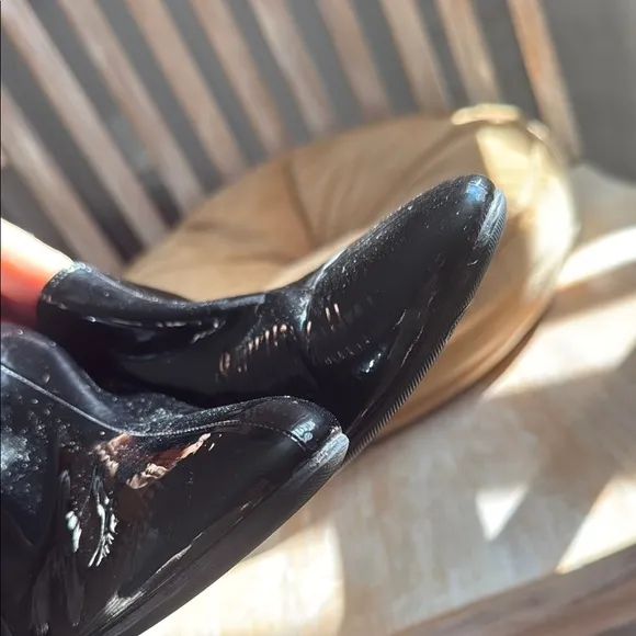 Celine Black Ankle Boots Sleek Stiletto Design