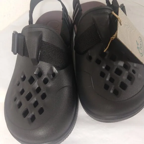 Chaco Women's Chillos Clog Shoes JCH109158 Black Size 7 NWB