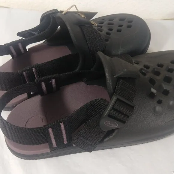 Chaco Women's Chillos Clog Shoes JCH109158 Black Size 7 NWB