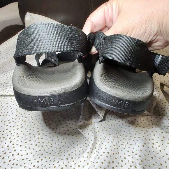 Chaco Z Black Classic Outdoor Hiking Sandals Shoes Men's Size US 8 EUC